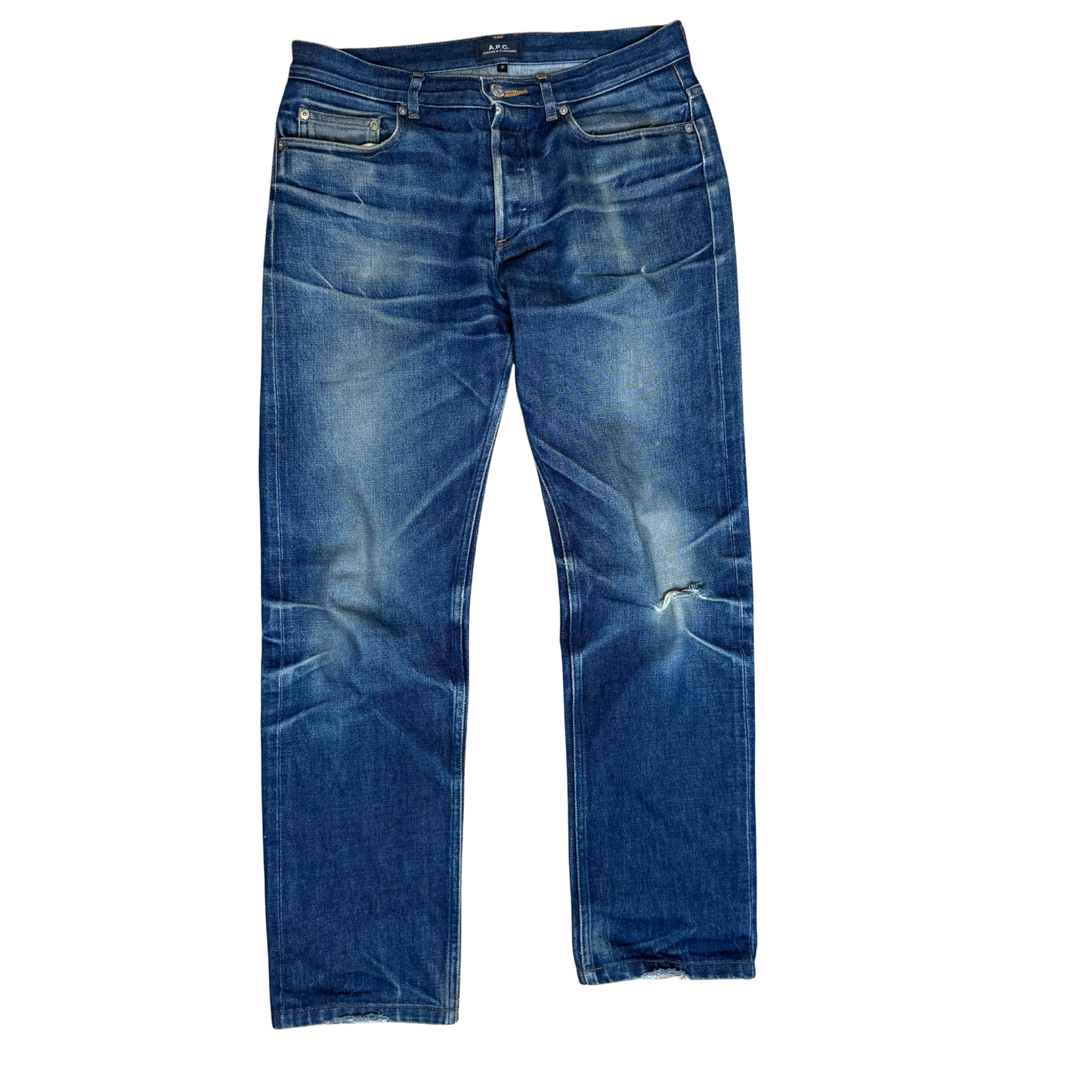 APC New Standard Dry Selvage Jeans (Navy)