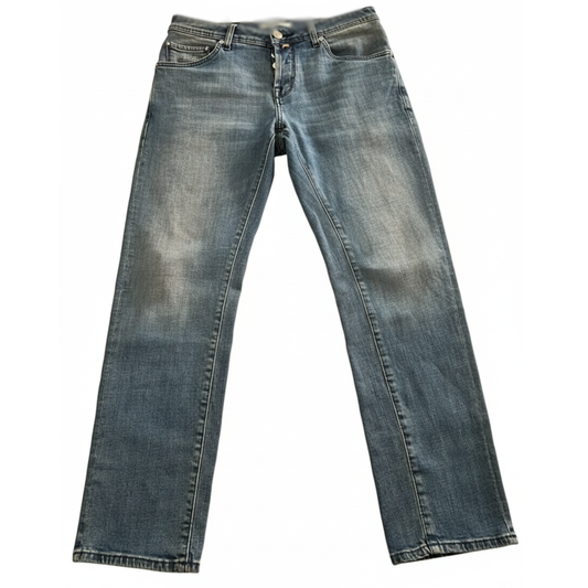 Jacob Cohën Scott Slim Fit Jeans (Navy) (New)