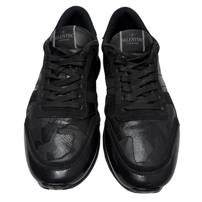 Valentino rockrunner sneakers (black)