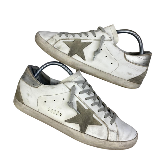 Golden Goose Superstar Sneakers (White Grey)