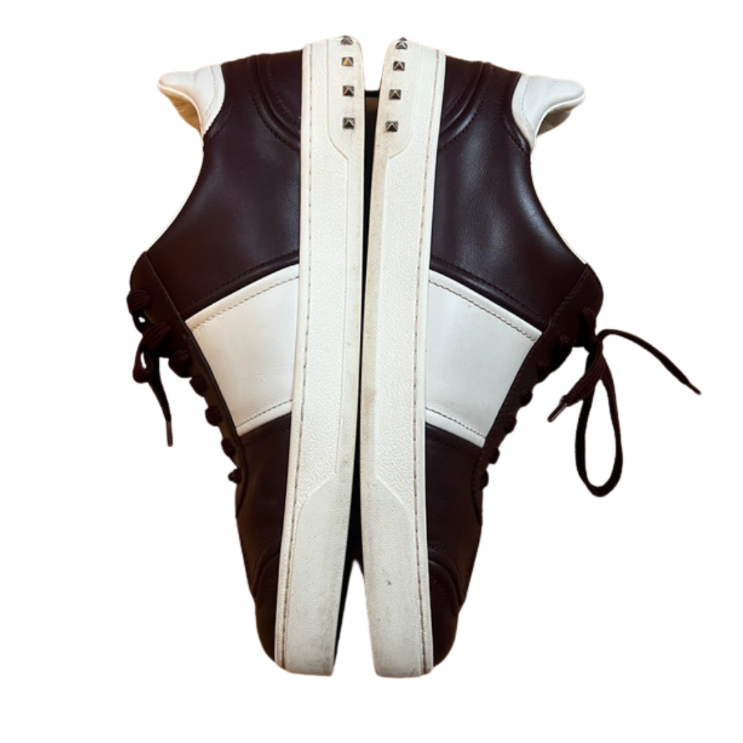 Valentino Garavani Flycrew Sneakers (Burgundy)