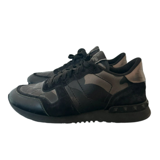 Valentino Garavani Rockrunner Sneakers (Black)