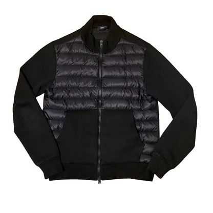 Herno Down Cardigan Jacket (Black)
