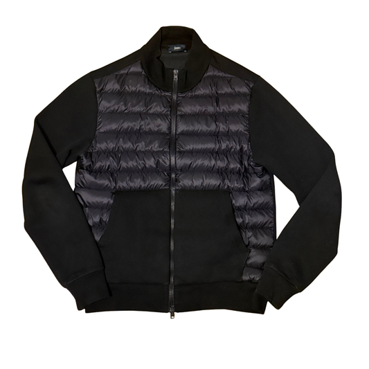 Herno Down Cardigan Jacket (Black)