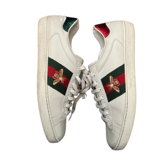 Gucci Ace Sneakers (White)