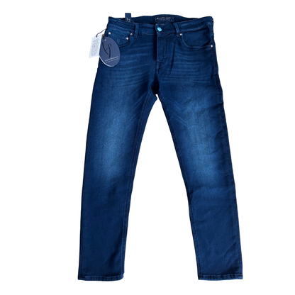 Handpicked Orvieto Slim Fit Jeans (Navy) (New)