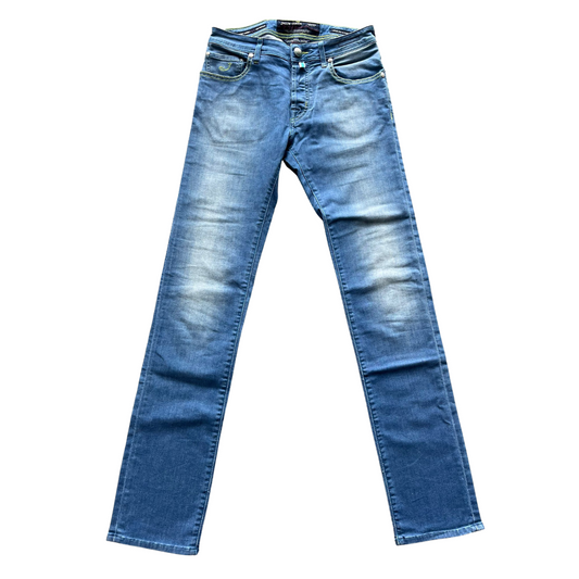 Jacob Cohën 688 Limited Edition Slim fit Jeans (Navy Blue)
