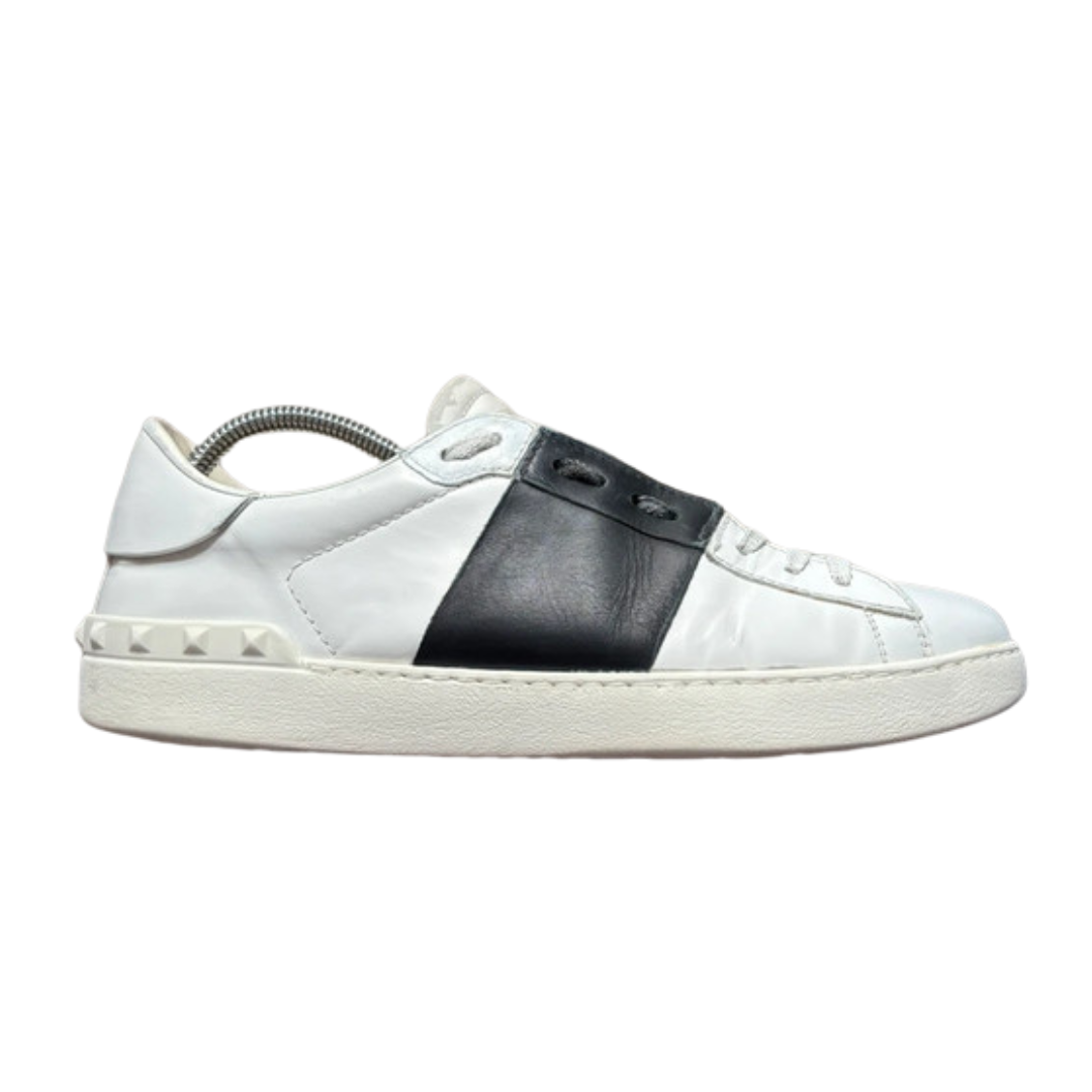 Valentino Garavani Open Sneakers (White Black)