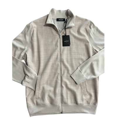 Gran Sasso Cardigan Zip Jacket (Beige) (New)