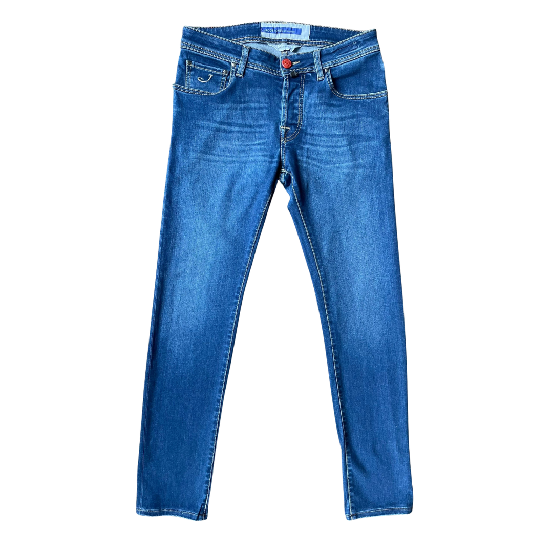 Jacob Cohën Nick Slim Fit Jeans (Navy)
