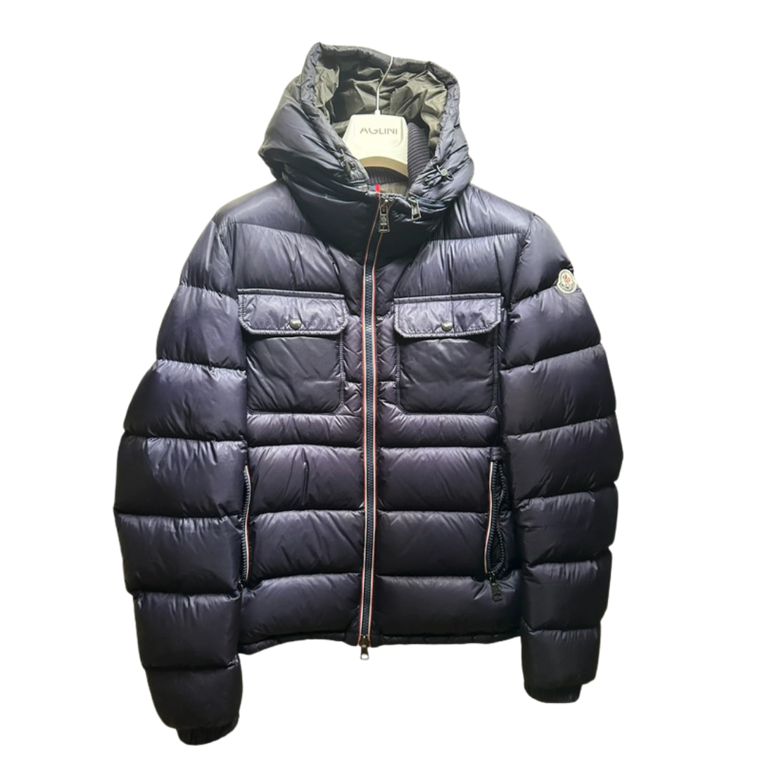 Moncler Down Jacket (Navy Blue)