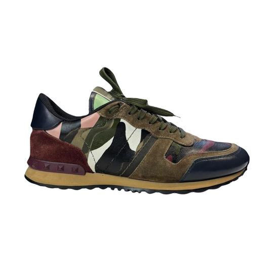 Valentino Garavani Rockrunner Sneakers (Khaki)