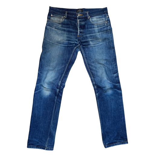 APC Petit Standard Dry Selvage Jeans (Navy)