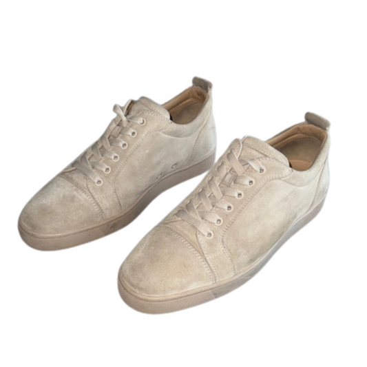 Christian Louboutin Louis Junior Sneakers (Beige)
