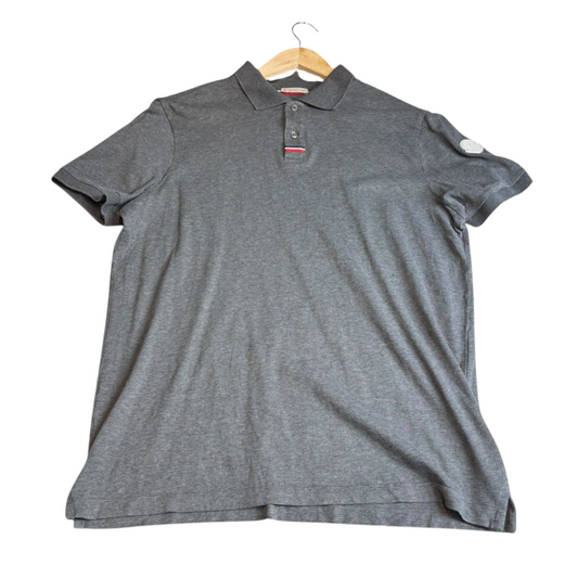 Moncler Maglia Polo Shirt (Grey)