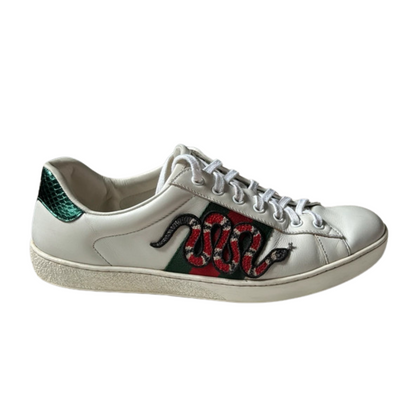Gucci Ace Sneakers (White)