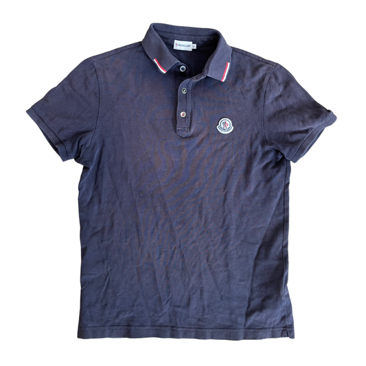 Moncler Maglia Polo Shirt (Navy)
