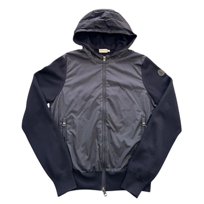 Moncler Maglione Tricot Cardigan Jacket (Black)