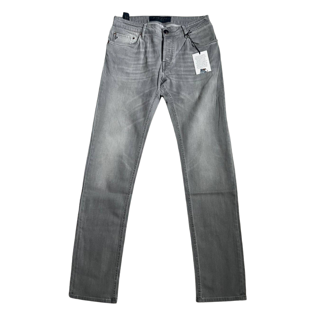 Handpicked Orvieto Slim Fit Jeans (Grey) (New)