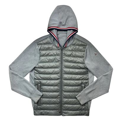 Moncler Maglia Tricot Cardigan Jacket (Grey)