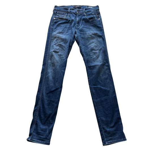 Replay Anbass Slim Fit Jeans (Navy)