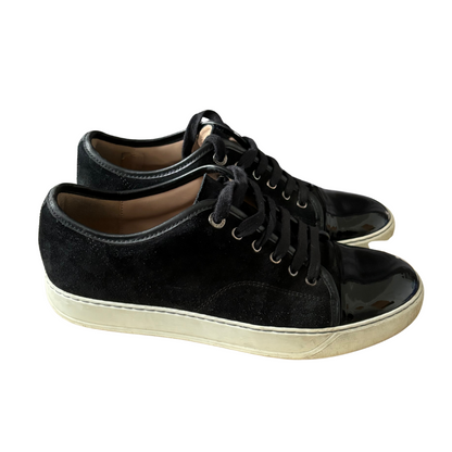 Lanvin Cap Toe Sneakers (Black)