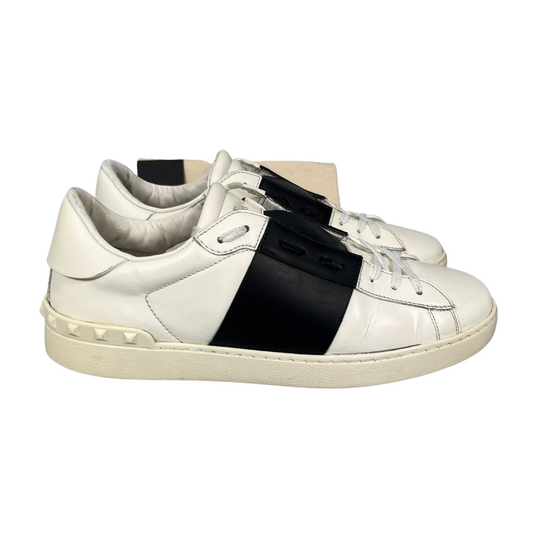 Valentino Garavani Open Sneakers (White Black)
