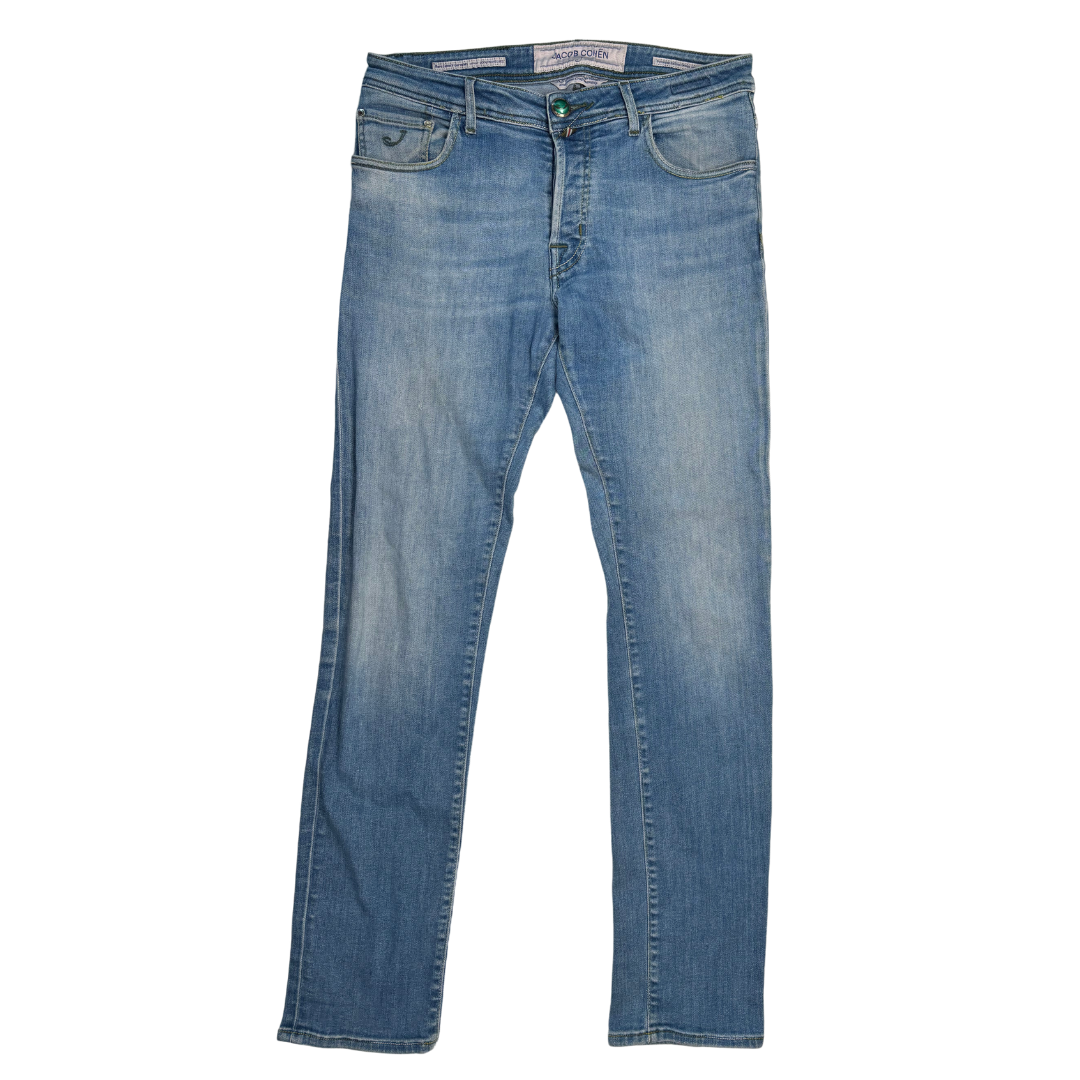 Jacob Cohën 688 Slim Fit Jeans (Blue)