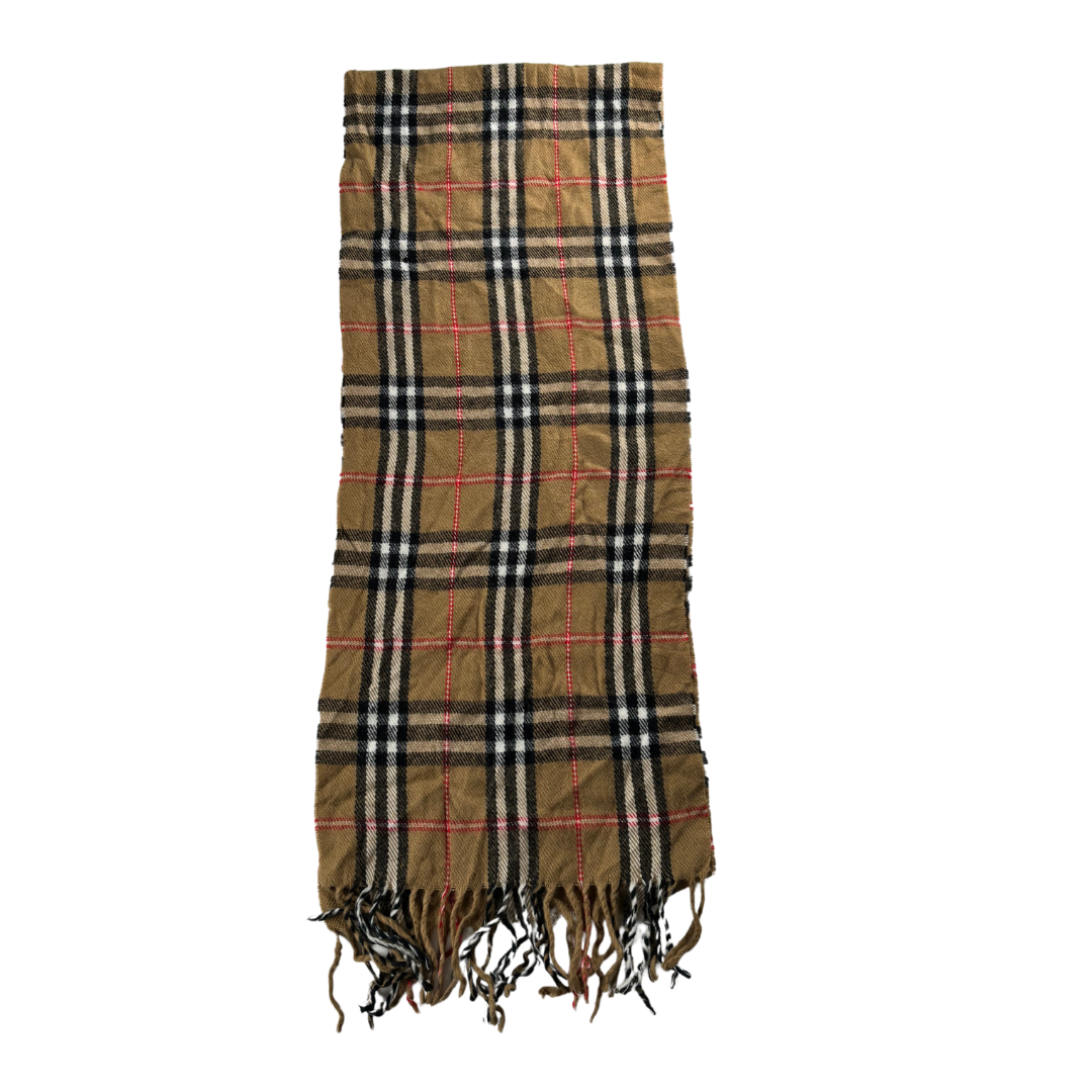 Burberry Scarf (Beige) (Vintage)