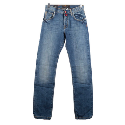 Kiton Straight Fit Jeans (Navy Blue) (New)