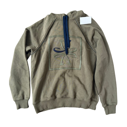 Jacob Cohën Hoodie Sweatshirt (Olive Green) (New)