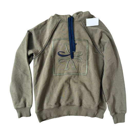 Jacob Cohën Hoodie Sweatshirt (Olive Green) (New)