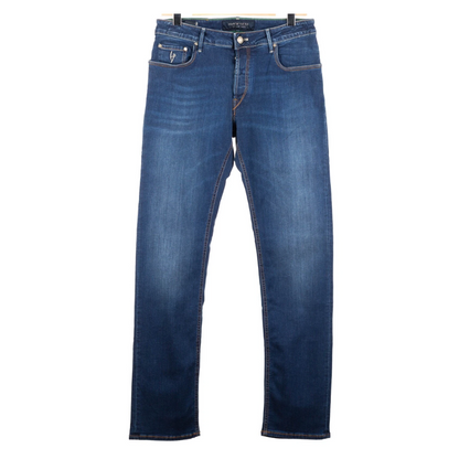 Handpicked Ravello Slim Fit Jeans (Navy) (New)