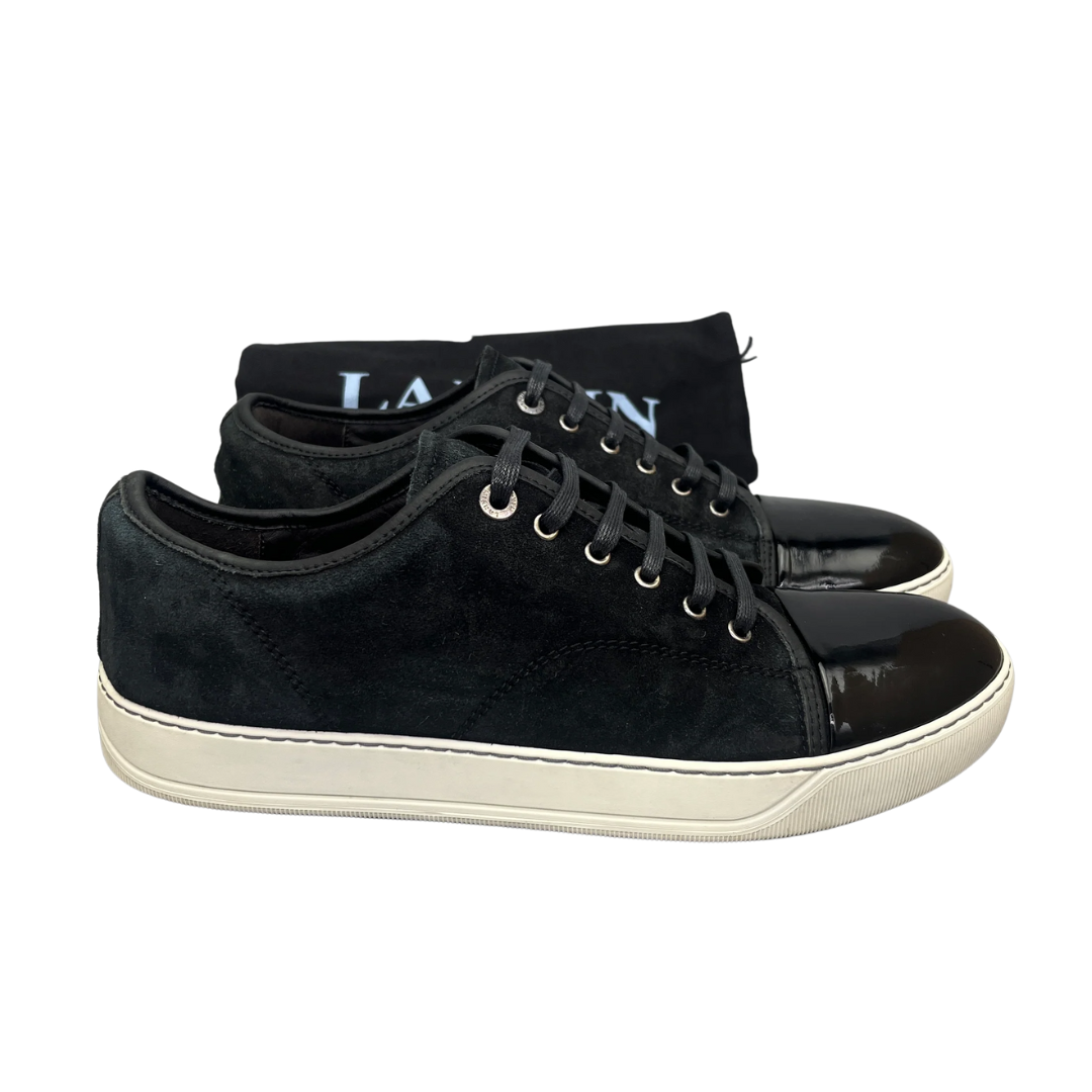 Lanvin Cap Toe Sneakers (Black)