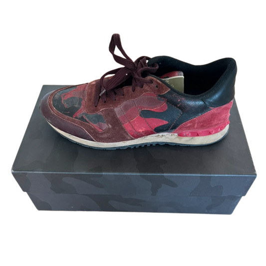 Valentino Garavani Rockrunner Sneakers (Red) 