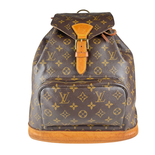 Louis Vuitton Montsouris GM Monogram Backpack (Brown) (Vintage)