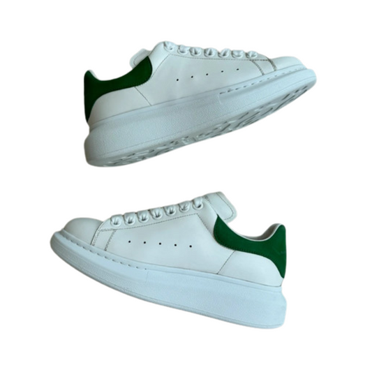 Alexander Mcqueen Sneakers (White Green) (Womens)