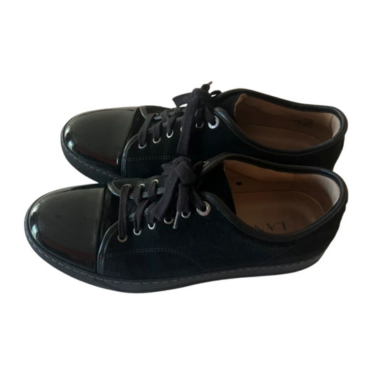 Lanvin Cap Toe Sneakers (Black)