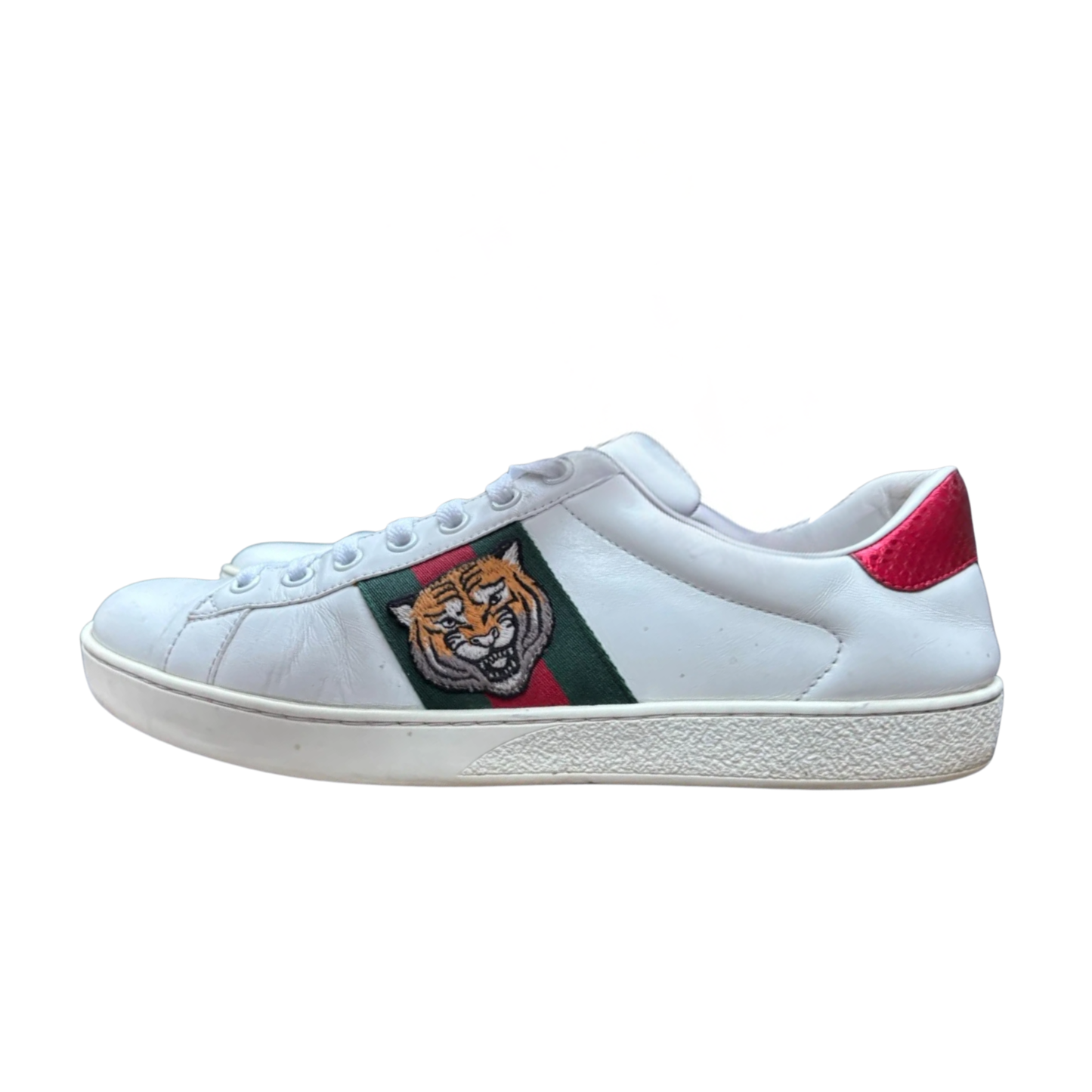 Gucci Ace Sneakers (White)