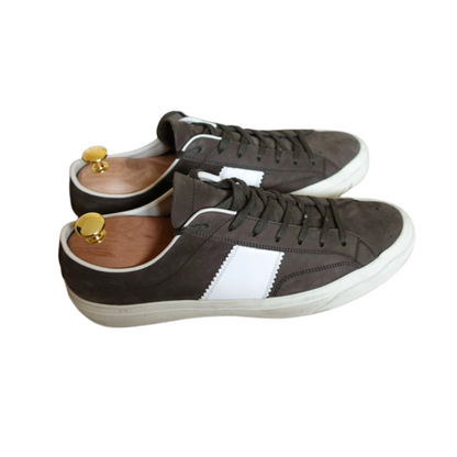 Tom Ford Cambridge Sneakers (Brown, White)