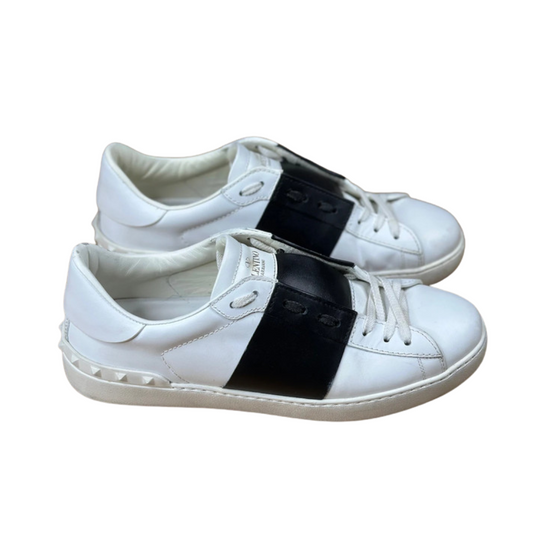 Valentino Garavani Open Sneakers (White Black)