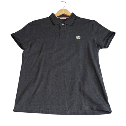 Moncler Maglia Polo Shirt (Dark Grey)