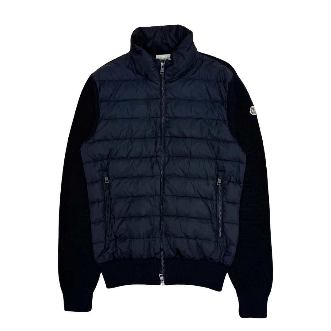 Moncler Maglione Tricot Cardigan (Navy)