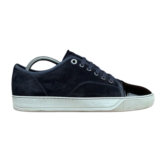 Lanvin Cap Toe Sneakers (Navy)