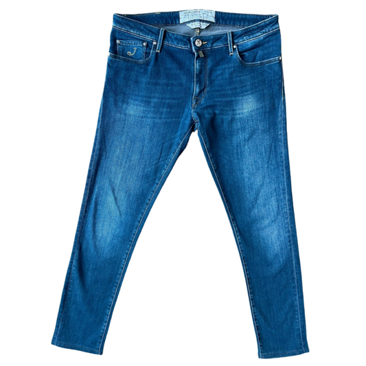 Jacob Cohën 696 Straight Fit Jeans (Navy)