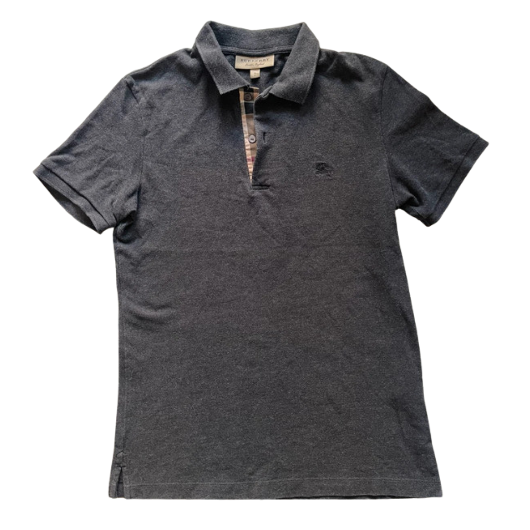 Burberry Polo Shirt (Dark Grey)