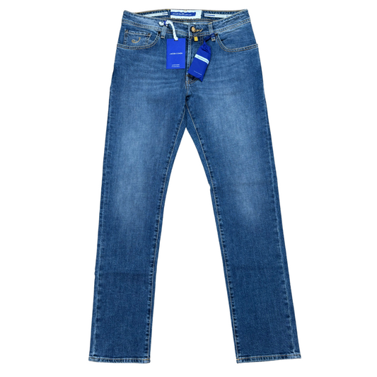 Jacob Cohën Bard Slim Fit Jeans (Navy) (New)