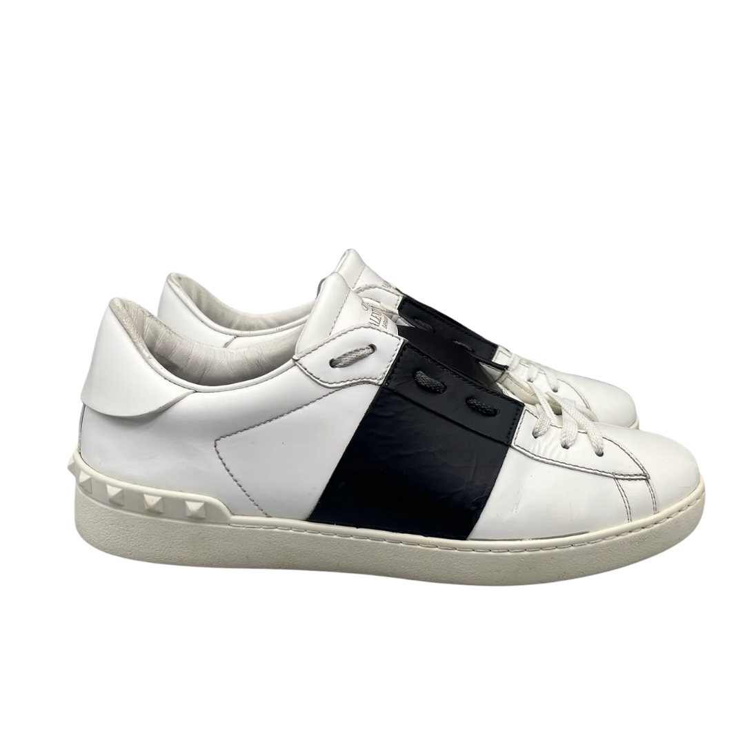 Valentino Garavani Open Sneakers (White Black)
