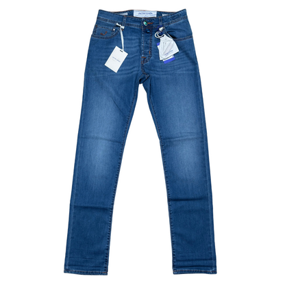 Jacob Cohën 688 Slim Fit Jeans (Navy) (New)