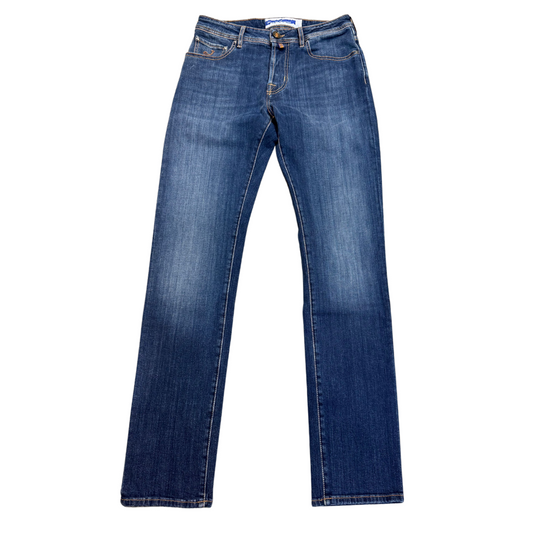 Jacob Cohën Bard Slim Fit Jeans (Navy) (New)